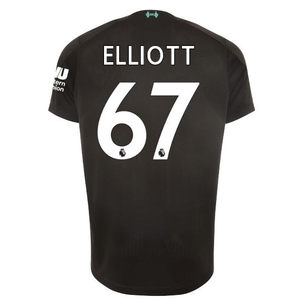Camiseta Liverpool NO.67 Elliott 3ª 2019-2020 Negro